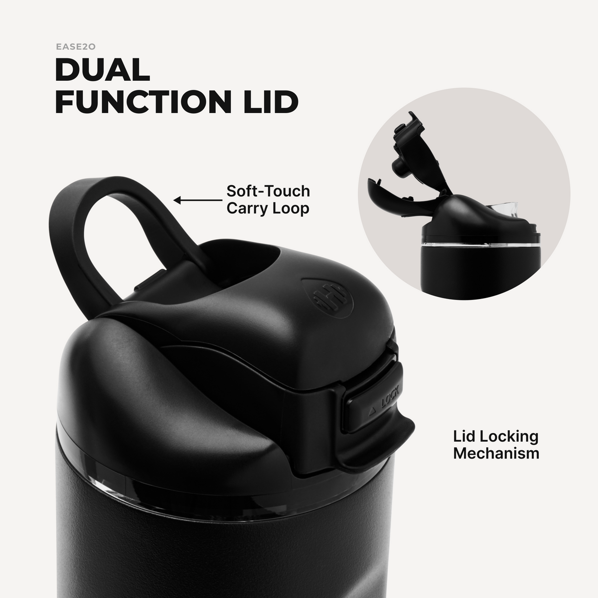 Ease2o 14oz - BLACK