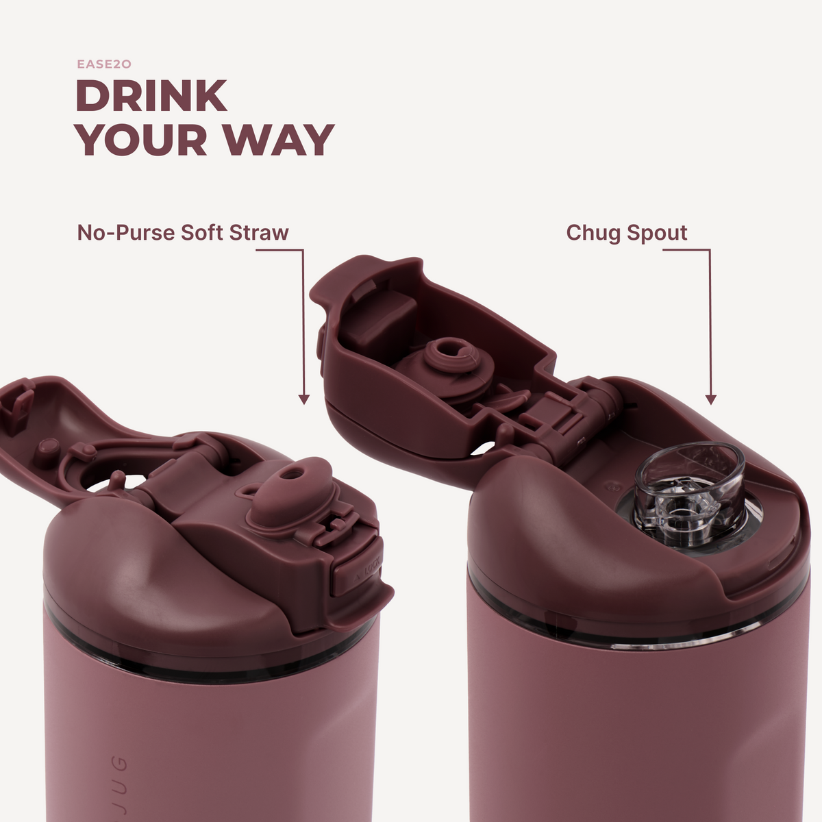 Ease2o 24oz - CANYON ROSE
