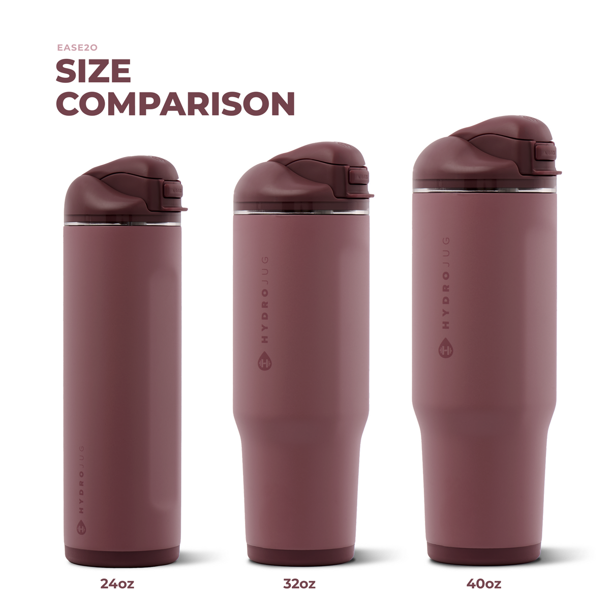 Ease2o 24oz - CANYON ROSE