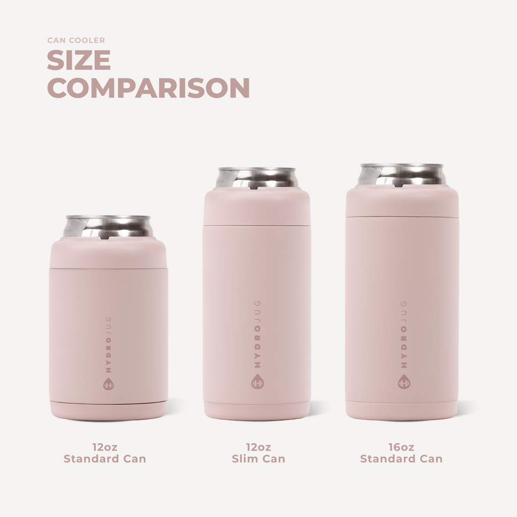 Can Cooler 12oz - DUSTY ROSE