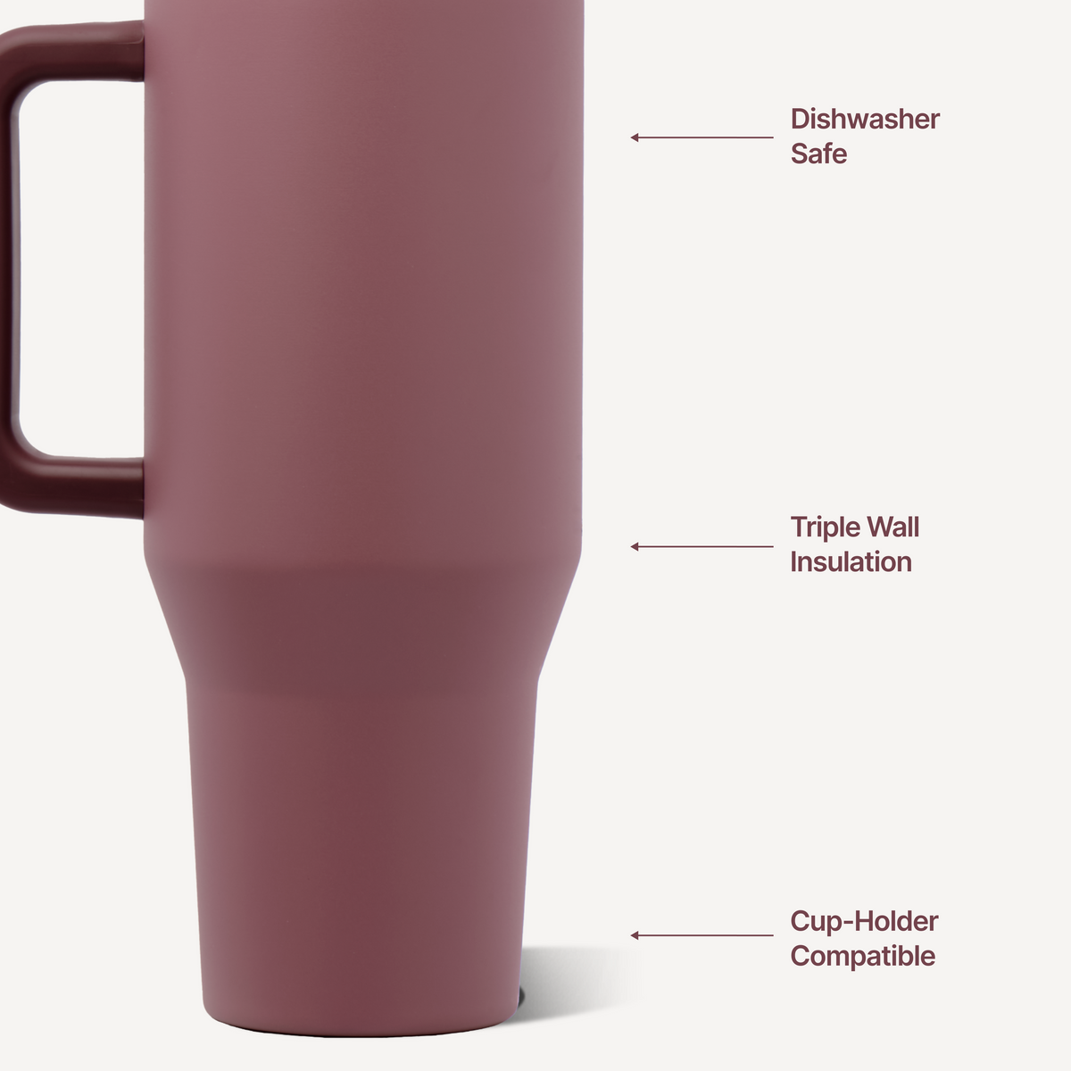 Traveler 40oz - CANYON ROSE